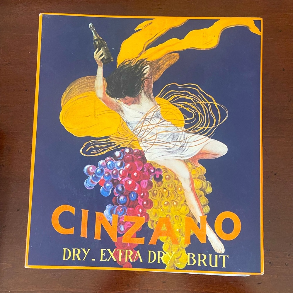 CINZANO DRY- EXTRA DRY BRUT Photographs Photo Album New Vintage Never Used Nice!